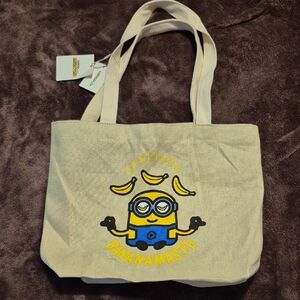 Minion Tote Bag with Banana Design